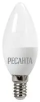 Лампа светодиодная РЕСАНТА LL-R-C37-6W-230-4K-E14