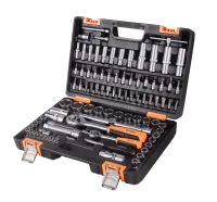 Набор инструментов АВТО, 1/2" , 1/4" , CrV, в кейсе 94 предм Вихрь