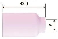 FUBAG Сопло керамическое для газовой линзы №7 ф11 FB TIG 17-18-26 (2 шт.)