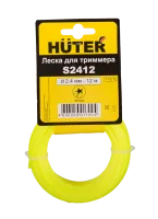 Леска Huter S2412 для триммера, 2.4 мм, звезда