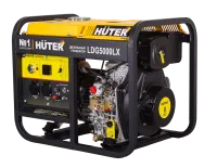 Электрогенератор дизельный LDG 5000LX Huter