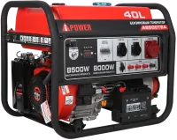 Портативный бензиновый генератор A-iPower A8500TEA
