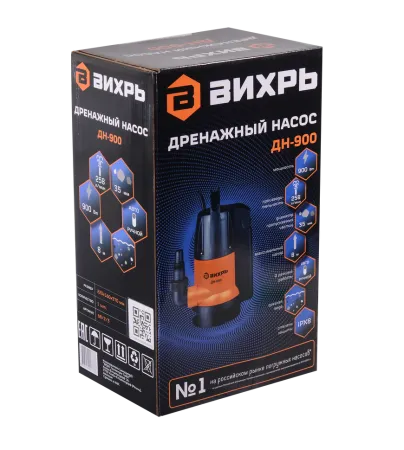 Дренажный насос Вихрь ДН-900