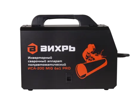 Сварочный полуавтомат ИСА-200 MIG 6в1 PRO Вихрь