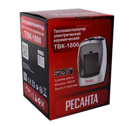 Тепловентилятор Ресанта ТВК-1800