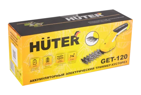 Аккумуляторный триммер-кусторез Huter GET-120