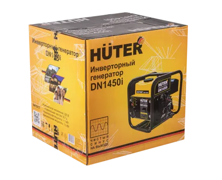 Инверторный генератор DN1450i Huter