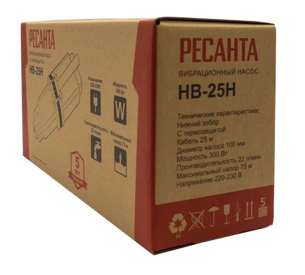 Вибрационный насос Ресанта НВ-25Н