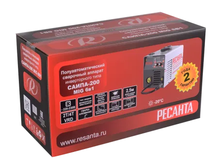 Сварочный полуавтомат Ресанта САИПА-200