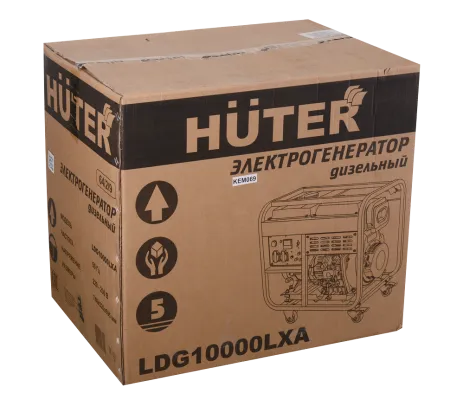 Электрогенератор дизельный LDG 10000LXА Huter