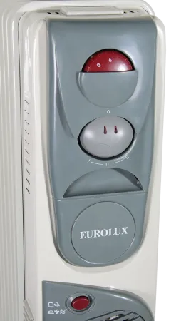 Масляный радиатор Eurolux ОМ-EU-9НВ с вентилятором