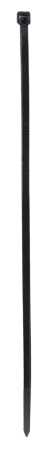 Хомуты нейлоновые (стяжки) черные 100 шт. Вихрь 4,8*250 Ч