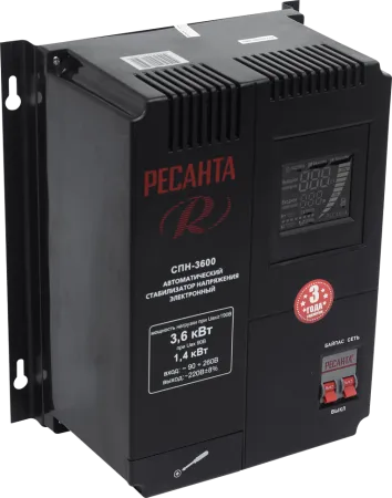 Стабилизатор напряжения РЕСАНТА СПН-3600