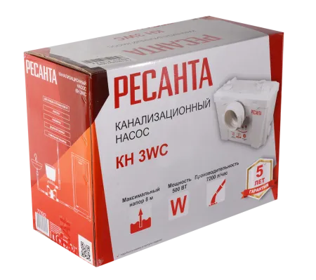 Канализационный насос Ресанта КН 3WC