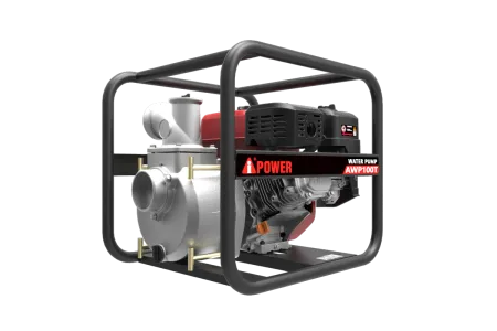 Бензиновая мотопомпа для грязной воды A-iPower AWP100T