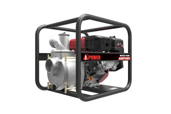 Бензиновая мотопомпа для грязной воды A-iPower AWP100T