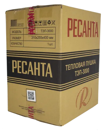 Электрическая тепловая пушка РЕСАНТА ТЭП-3000