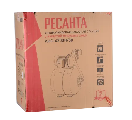 Автономная насосная станция Ресанта АНС-4200Н/50