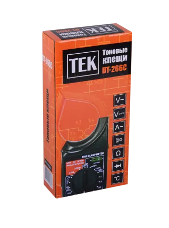 Токоизмерительные клещи DT266C (+измерение температуры)