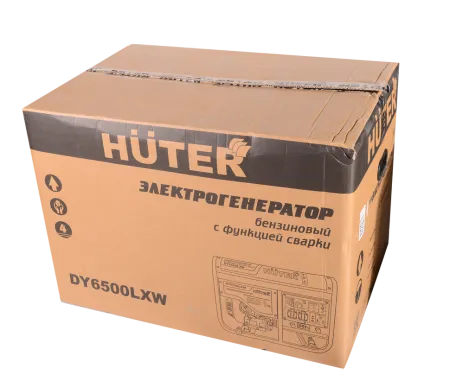 Портативный бензогенератор HUTER DY6500LXW (с функцией сварки)