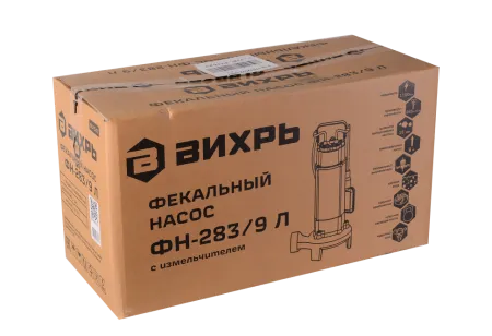 Фекальный насос Вихрь ФН-283/9 Л с измельчителем