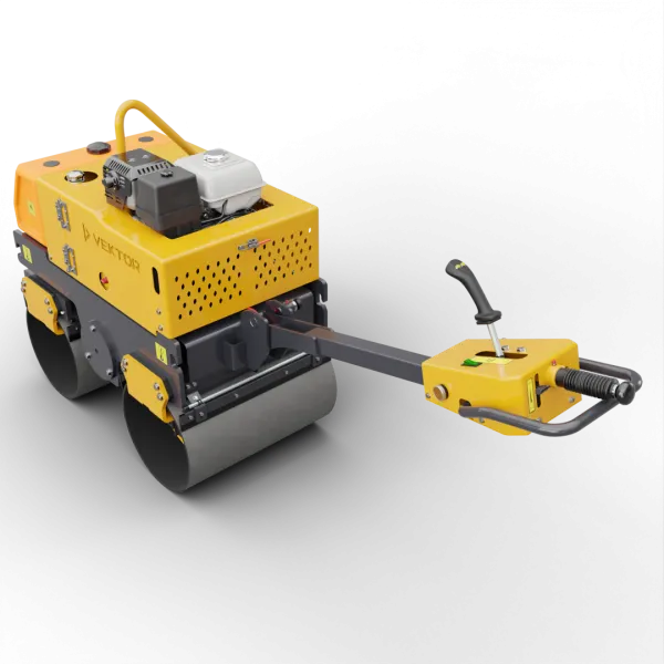 Виброкаток ручной двухвальцовый Vektor VRDR-800D