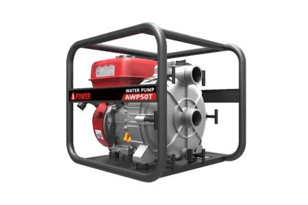 Бензиновая мотопомпа для грязной воды A-iPower AWP50T