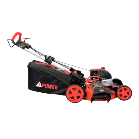 Складная газонокосилка бензиновая самоходная A-iPower AM53S
