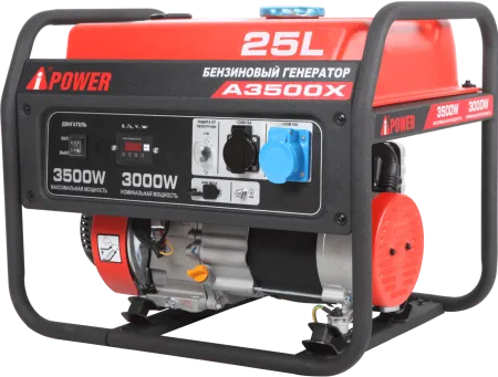 Портативный бензиновый генератор A-iPower A3500X