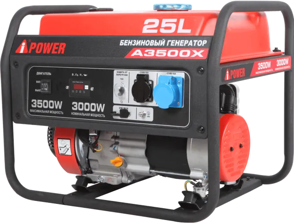 Портативный бензиновый генератор A-iPower A3500X