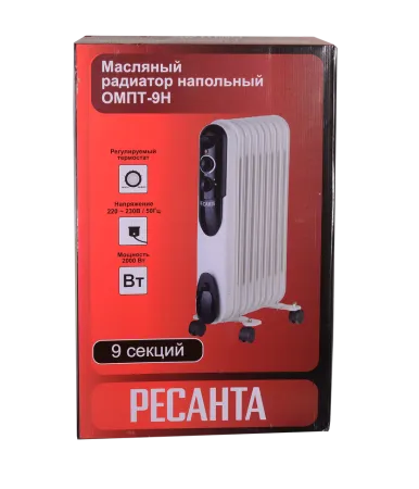 Масляный радиатор РЕСАНТА ОМПТ-9Н