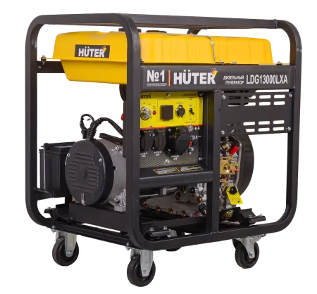 Электрогенератор дизельный LDG 13000LXА Huter
