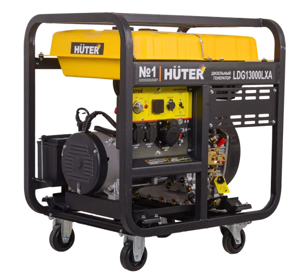 Электрогенератор дизельный LDG 13000LXА Huter