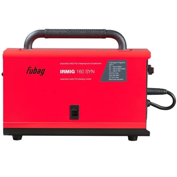 FUBAG Сварочный полуавтомат IRMIG 160 SYN с горелкой 150 А 3 м в комплекте