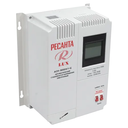 Стабилизатор напряжения серии LUX РЕСАНТА АСН-5000Н/1-Ц