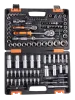 Набор инструментов, 1/2", 1/4", CrV, в кейсе 108 предметов Вихрь