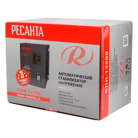 Стабилизатор напряжения РЕСАНТА СПН-13500
