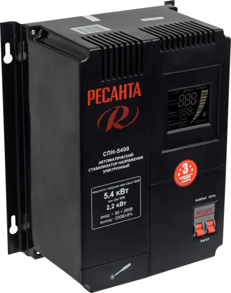 Стабилизатор напряжения РЕСАНТА СПН-5400