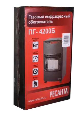 Газовый инфракрасный обогреватель Ресанта ПГ-4200Б