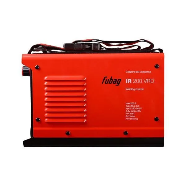 FUBAG Сварочный инвертор IR 200 V.R.D. + Маска сварщика Хамелеон IR 11N S в ПОДАРОК