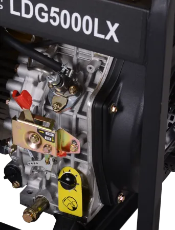 Электрогенератор дизельный LDG 5000LX Huter