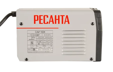 Сварочный аппарат инверторный Ресанта САИ 160К (компакт)