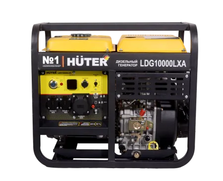 Электрогенератор дизельный LDG 10000LXА Huter