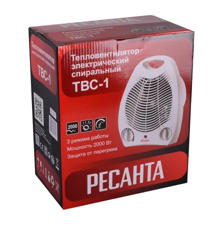Тепловентилятор РЕСАНТА ТВС-1