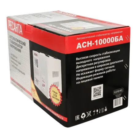 Стабилизатор напряжения Ресанта АСН-10000БА