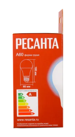 Лампа светодиодная Ресанта LL-R-A60-11W-230-6K-E27