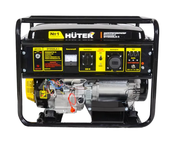 Портативный бензогенератор Huter DY9500LX-3