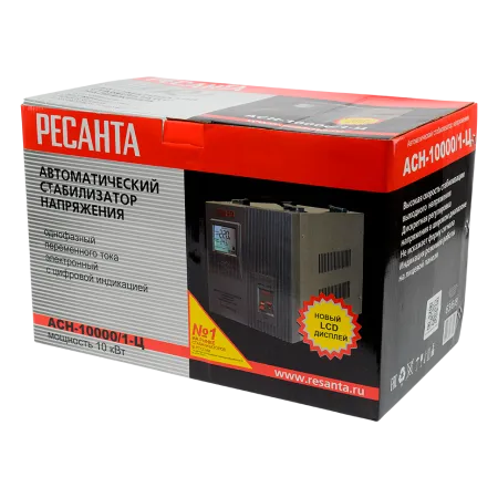 Стабилизатор напряжения РЕСАНТА АСН-10000/1-Ц