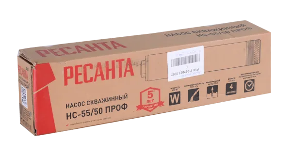 Скважинный насос Ресанта НС-55/50 ПРОФ