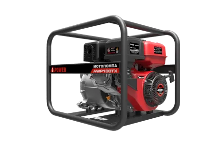 Бензиновая мотопомпа для сильнозагрязнённой воды A-iPower AWP100TX